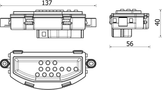 Regulator kupévifte MAHLE ORIGINAL ABR 158 000P