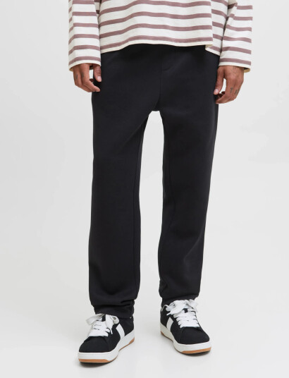 Jack & Jones Jpstkane Bradley Uncuffed Swt Pants Noos - Black - S Jack & Jones Jpstkane Bradley Uncuffed Swt Pants Noos - Black - S