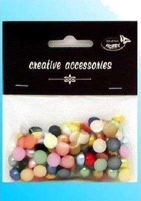 Halvperler 10 Mm Ca. 125 Stk