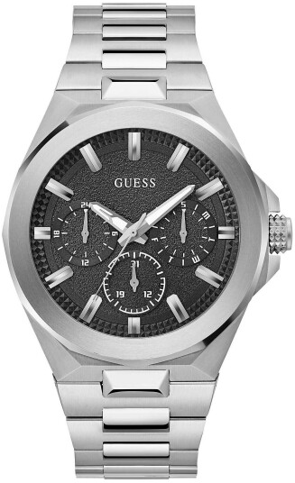Guess Herreklokke GW0798G1 Dashboard Sort/Stål Ø46 mm