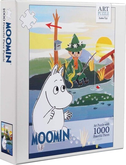 Moomin Art Puzzle On Bridge 1000 Stk