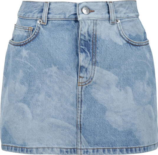 Fiorucci Dame Skjørt Blå W29, Fiorucci Dame Skjørt Blå W29,