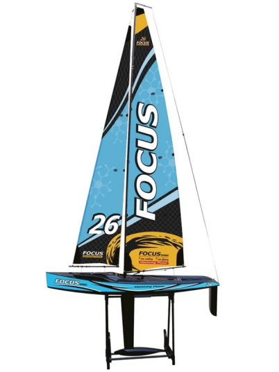 Amewi Focus III Racing Sailing Yacht 100 cm 2.4GHz RTR Blue Amewi Focus III Racing Sailing Yacht 100 cm 2.4GHz RTR Blue