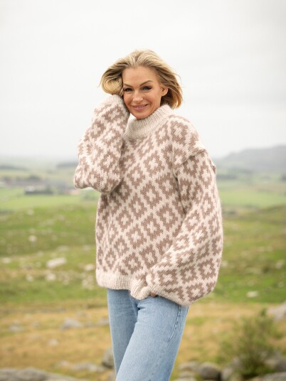 Viking Garn 2519-5d Kamille Genser