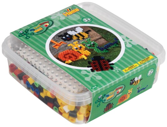Hama Maxi Perler Boks Insekter 600 stk