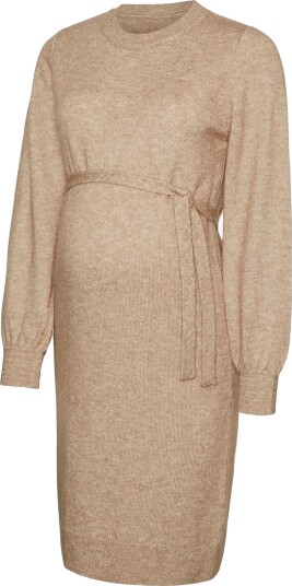 Mamalicious | Mlnewanne L/S Abk Knit Dress A. Noos | XXL