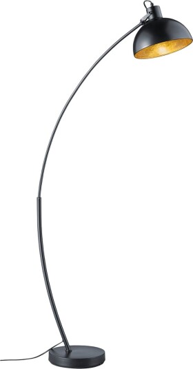 Recife gulvlampe 1xE27 svart / gull - Svart/Gull