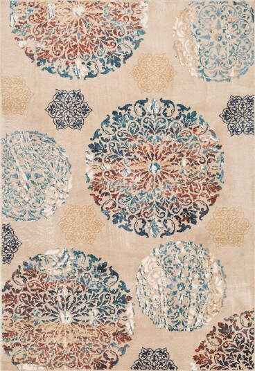 Teppe Velon 133x190 cm - gyllen/beige