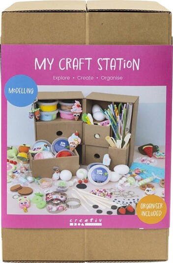 Creativ Company Min Hobbystasjon Lufttørkende Leire