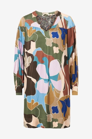 Odd Molly - Kjole Amalia Short Dress - Flerfarget