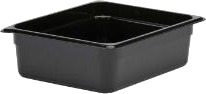 Kantine Cambro 1/2Gn 5.9L 32.5X26.5X10cm Polycarbonat Sort,Stk