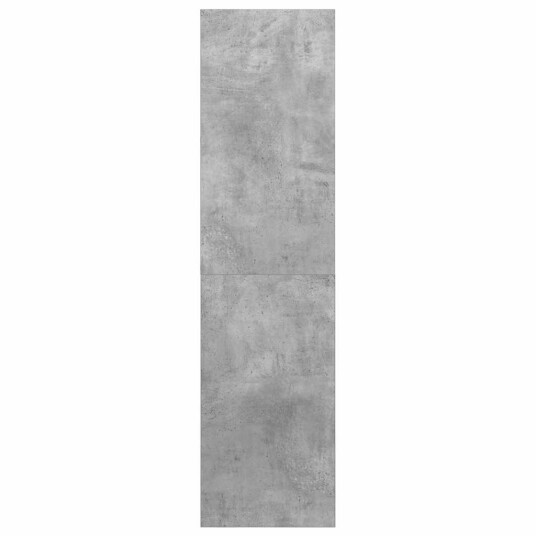 vidaXL Vegghengt TV-benk betonggrå 37x37x142,5 cm sponplate
