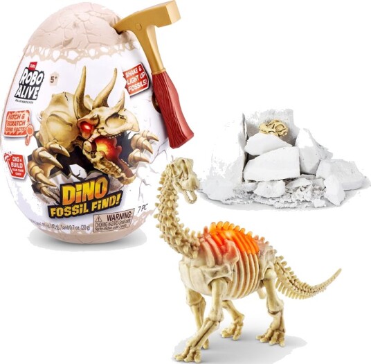Robo Alive Dino Fossil Find Mini Surprise Egg 71115UQ1 Robo Alive Dino Fossil Find Mini Surprise Egg 71115UQ1
