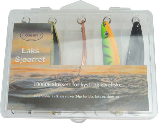 Sluksett - Osean Kyst & Elv - 24g - 5-Pk Sluksett - Osean Kyst & Elv - 24g - 5-Pk