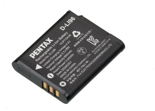 Pentax D-LI96 Li-Ion Batteri til Kamera