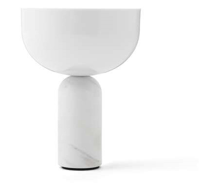 New Works Kizu Bordlampe Bærbar Hvit Marmor New Works Kizu Bordlampe Bærbar Hvit Marmor