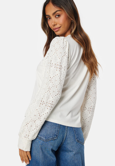 Object Collectors Item Feodora Caro L/S Top Cloud Dancer XL