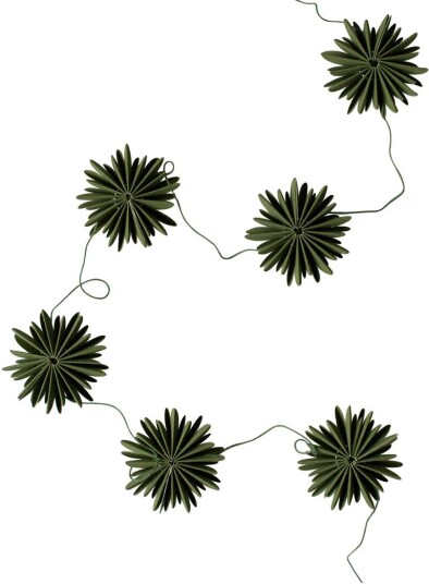 DBKD Garland girlander snøfnugg Green DBKD Garland girlander snøfnugg Green