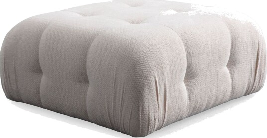 Yvara Sittepuff 100 cm Hvit