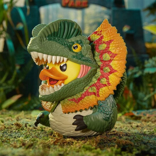 Numskull Dilophosaurus TUBBZ Figur Jurassic Park Boxed Edition