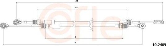 Kabel, girmekanisme COFLE 10.2469