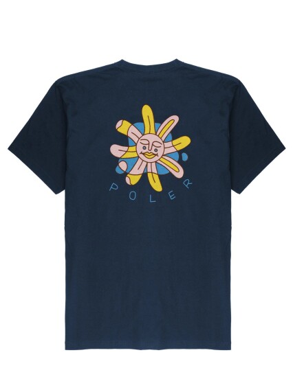 Poler Dozy Daisy T shirt Blå Poler Dozy Daisy T shirt Blå