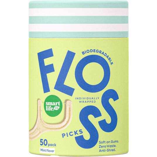Bærekraftige tanntråder SmartLifEco Flosser Mint pakket 50 stk. Bærekraftige tanntråder SmartLifEco Flosser Mint pakket 50 stk.