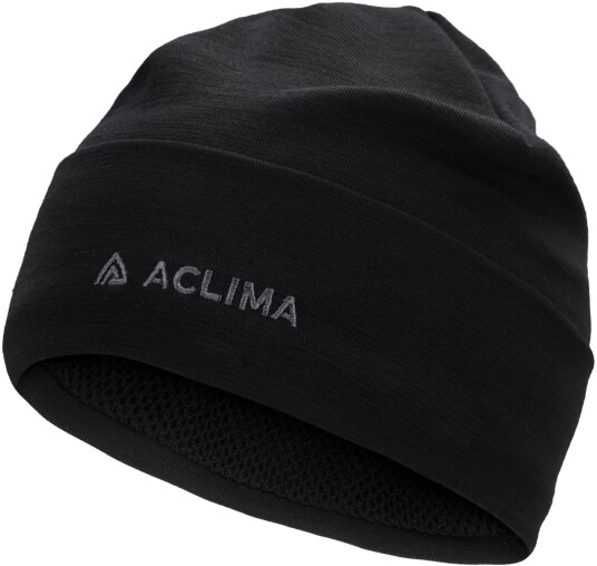 Aclima  Woolnet Original Beanie U 123 Jet Black ONESIZE
