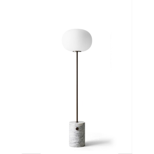 Audo JWDA Gulvlampe Hvit Marmor & Brunet Messing Audo JWDA Gulvlampe Hvit Marmor & Brunet Messing