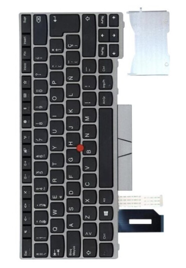 Chicony - Erstatningstastatur For Bærbar Pc - Med Trackpoint - Qwerty - Finsk - Sølv