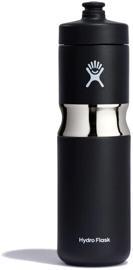 Hydro Flask 20 OZ Wide Insulated Sport Bottle Black 591 ml