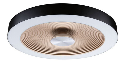 Paulmann Volea LED Taklampe Ø40 IP44 Dim. Svart/Guld
