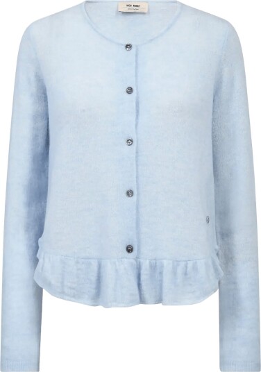 MOS MOSH Mmmape Alice Knit Cardigan   Blue   S