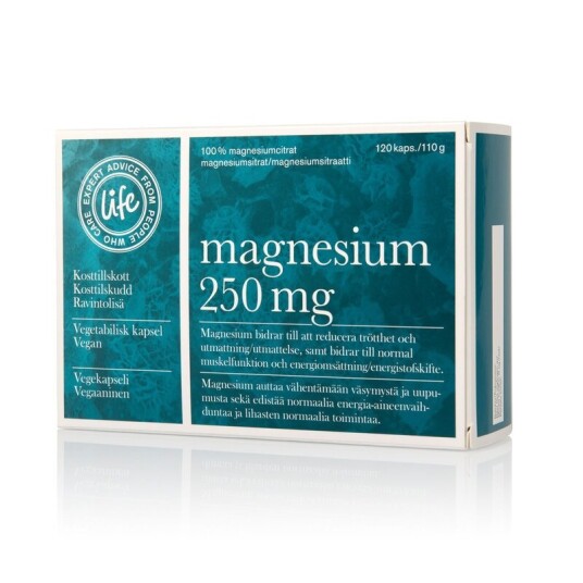LIFE | Life Magnesium + B6 250 mg LIFE | Life Magnesium + B6 250 mg