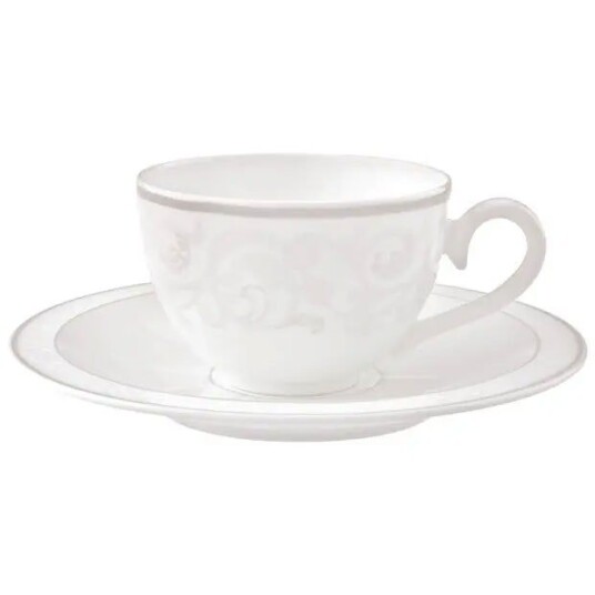 Villeroy & Boch Gray Pearl Kaffekopp med Tallerken