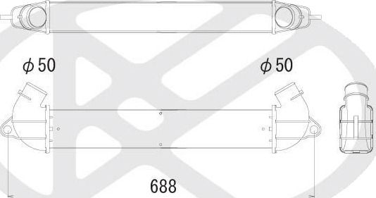 Intercooler KOYORAD IA510112