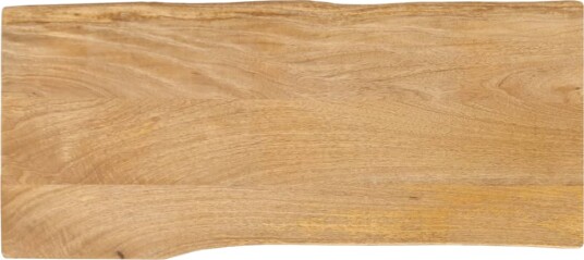 Bordplate 80x40x3,8 cm naturlig kant heltre mango