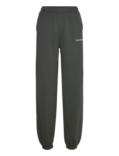Sporty & Rich Serif Logo Soft Sweapant Grey S Sporty & Rich Serif Logo Soft Sweapant Grey S