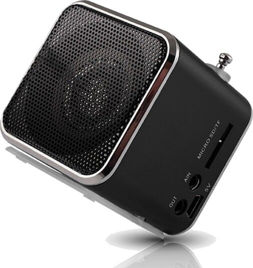 Setty MF 100 FM radio Svart