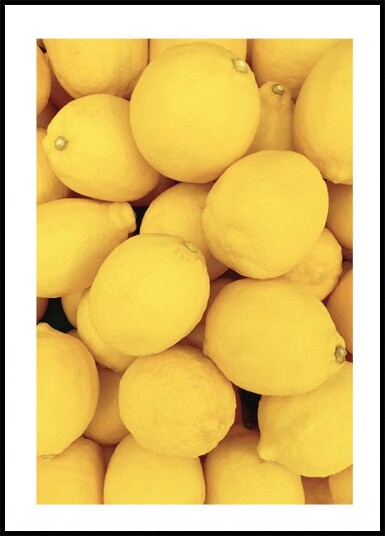 Lemons Plakat Plakat / 100x150cm
