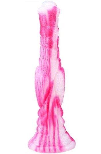 Monster Dildo Long White-Pink 30cm Monster Dildo Long White-Pink 30cm