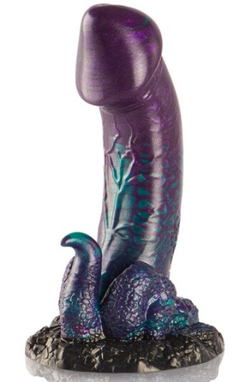 Basilisk Dildo Double Scaly Pleasure 18 cm Basilisk Dildo Double Scaly Pleasure 18 cm