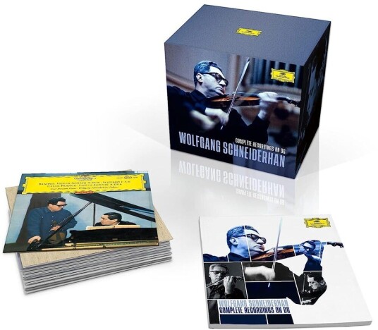 Wolfgang Schneiderhan Complete Recordings On Deutsche Grammophon CD