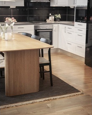 Kilands Nejd dark brown – håndvevd ullteppe