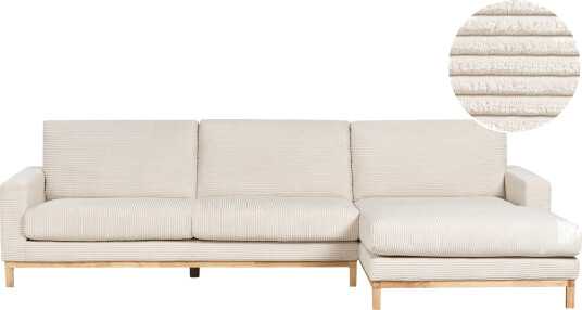 Hjørnesofa Siggard Lys beige