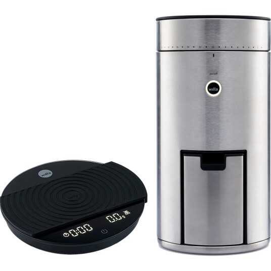 Wilfa Kaffekvern WSFB-100S med vekt KS1B-T2