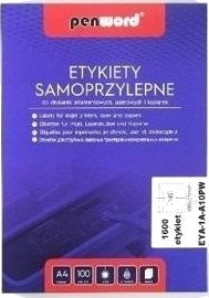 Selvklebende Etiketter A4/100K 16X105x37mm