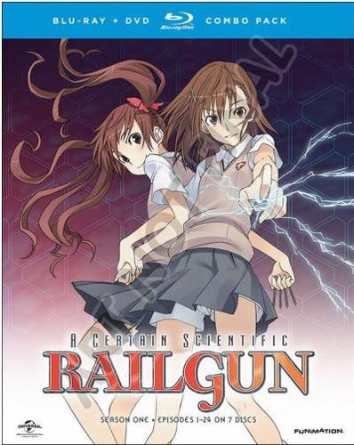 Certain Scientific Railgun  Sesong 1 Bluray