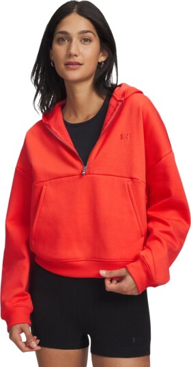 Under Armour Ua Icon Fleece Hz Hoodie Red S Under Armour Ua Icon Fleece Hz Hoodie Red S