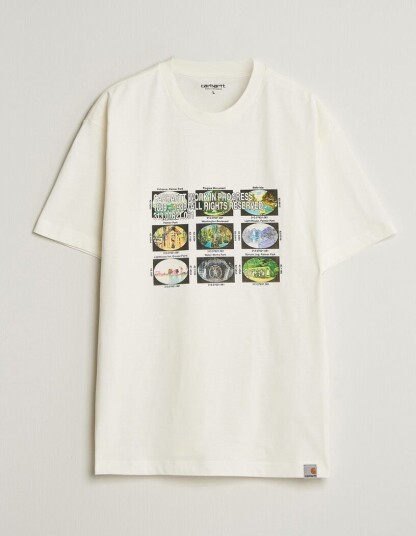 Carhartt WIP Coordinates Printed T Shirt Wax Carhartt WIP Coordinates Printed T Shirt Wax